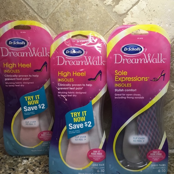 dreamwalk high heel insoles